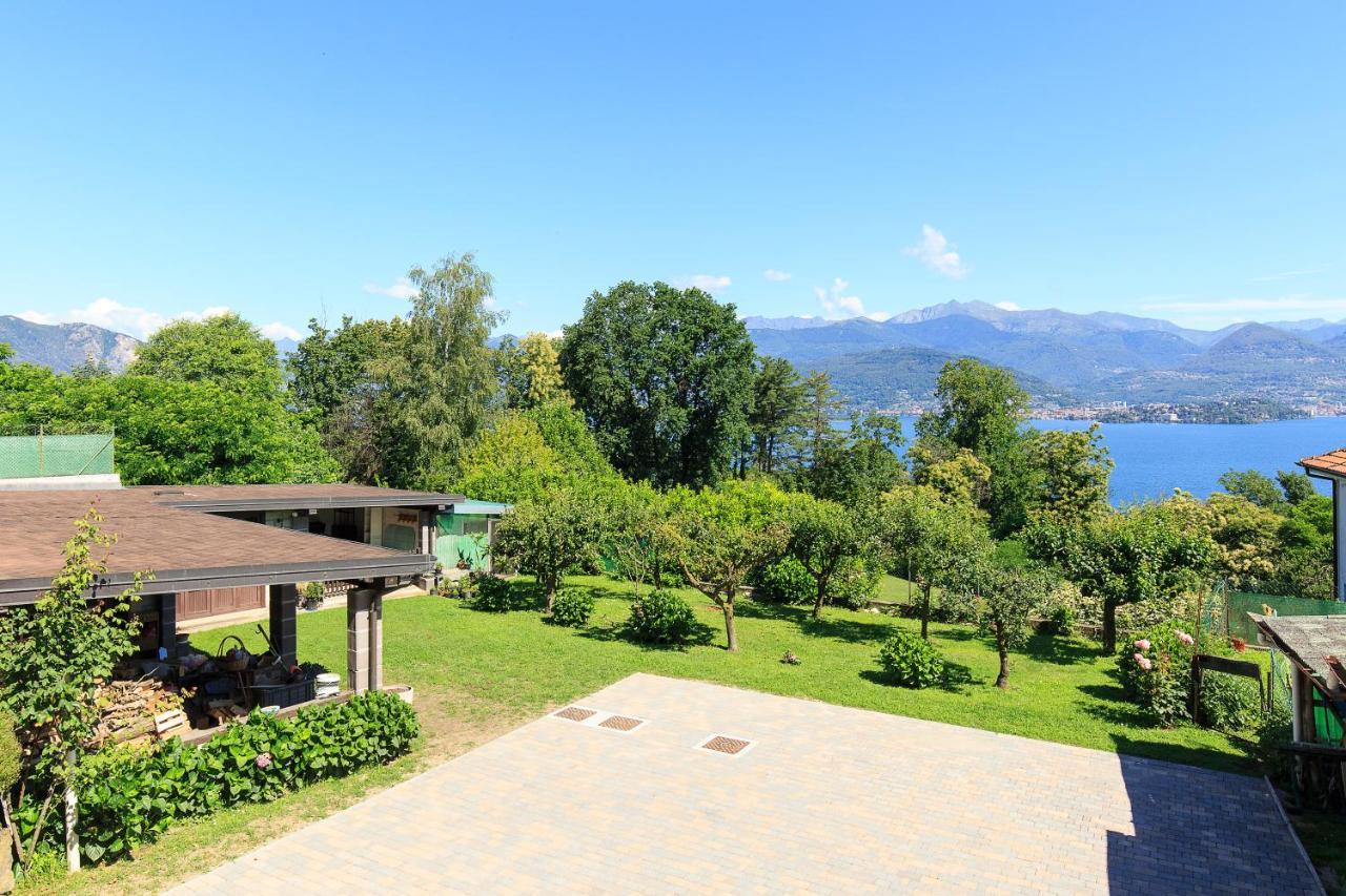 Casa Lilla - Lakeview Large Apartments With Garden Above Stresa Esterno foto
