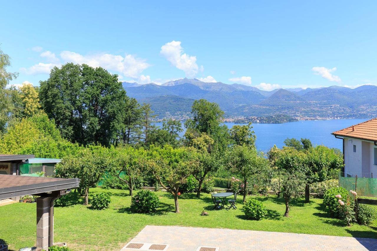 Casa Lilla - Lakeview Large Apartments With Garden Above Stresa Esterno foto