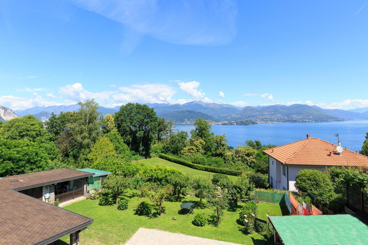 Casa Lilla - Lakeview Large Apartments With Garden Above Stresa Esterno foto
