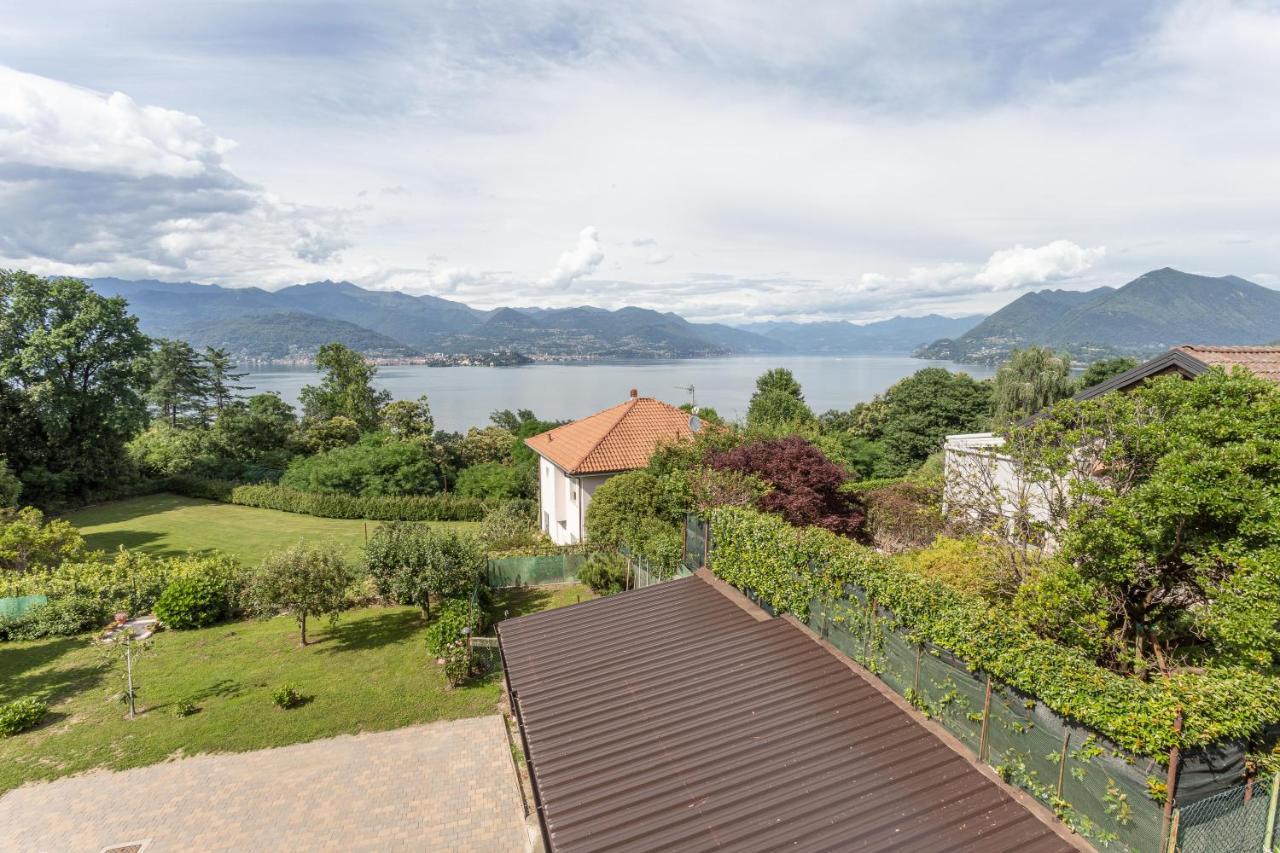 Casa Lilla - Lakeview Large Apartments With Garden Above Stresa Esterno foto